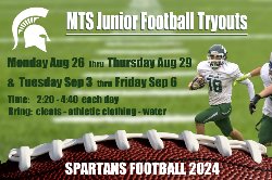 MTS Jr Football Tryouts 